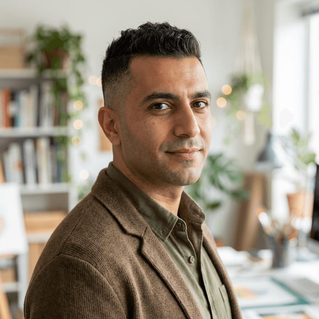 Marco R., café owner in Roncesvalles